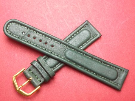 Leder-Armband 20mm grün 