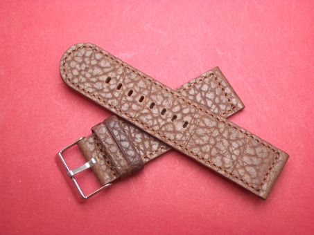 Leder-Armband 24mm Farbe: braun 