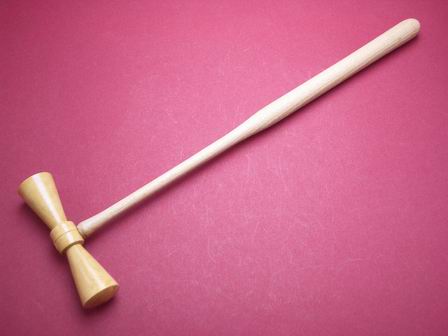 Uhrmacherhammer Werkzeug aus Holz 