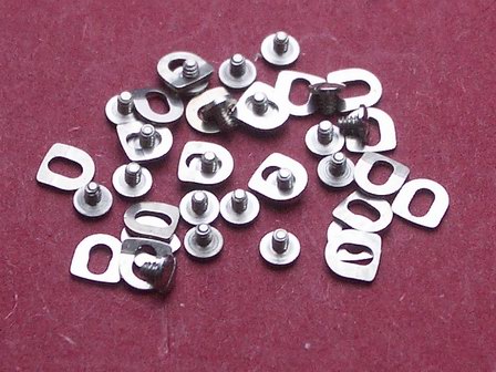 Briden mit Schrauben (10 Paar) 