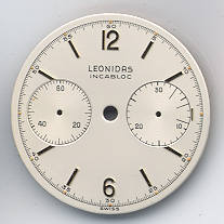 Landeron Chronographen-Zifferblatt Durchmesser: 31,30mm 