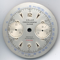 Landeron Chronographen-Zifferblatt Durchmesser: 32,60mm 