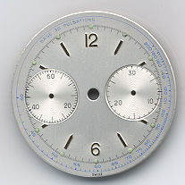 Landeron Chronographen-Zifferblatt Durchmesser: 31,40mm 