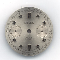 Landeron Chronographen-Zifferblatt Durchmesser: 28,00mm, 