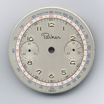 Valjoux 22 Chronographen-Zifferblatt Durchmesser: 33,00mm 