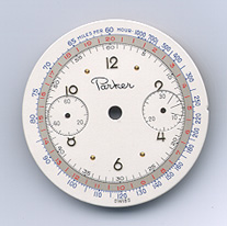 Valjoux 22 Chronographen-Zifferblatt Durchmesser: 33,00mm 