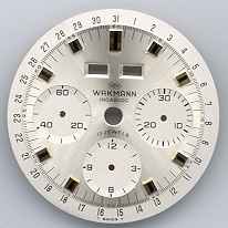 Valjoux 72C Chronographen-Zifferblatt Durchmesser: 32,55mm 