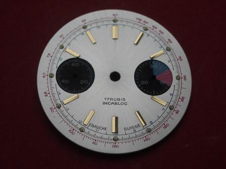 Chronographen-Zifferblatt Valjoux Kaliber: 7733 Durchmesser: 31,50mm 