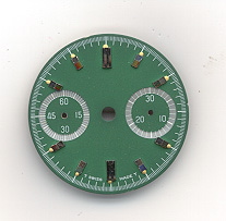 Chronographen-Zifferblatt Valjoux Kaliber: 7733 Durchmesser: 29,25mm 