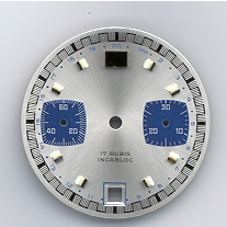 Chronographen-Zifferblatt Valjoux Kaliber: 7734 Durchmesser: 29,50mm 