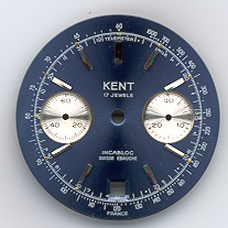 Chronographen-Zifferblatt Valjoux Kaliber: 7734 Durchmesser: 31,50mm 