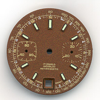 Chronographen-Zifferblatt Valjoux Kaliber: 7734 Durchmesser: 30,00mm 