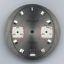 Chronographen-Zifferblatt Valjoux Kaliber: 7734 Durchmesser: 31,00mm 