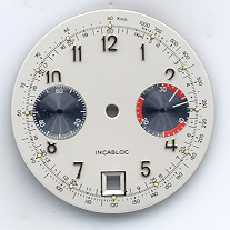 Chronographen-Zifferblatt Valjoux Kaliber: 7734 Durchmesser: 31,00mm 