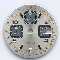 Chronographen-Zifferblatt Valjoux Kaliber: 7765 Durchmesser: 31,50mm 