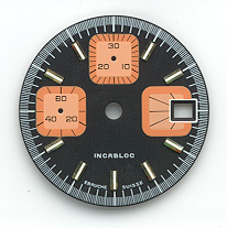 Chronographen-Zifferblatt Valjoux Kaliber: 7765 Durchmesser: 29,40mm 