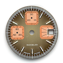 Chronographen-Zifferblatt Valjoux Kaliber: 7765 Durchmesser: 29,40mm 