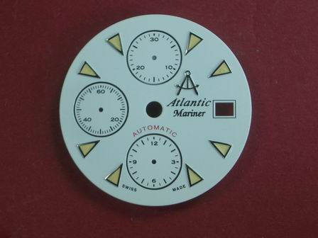 Chronographen-Zifferblatt Valjoux Kaliber: 7750 Durchmesser: 29,00mm 