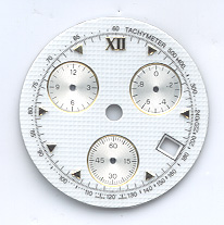 Chronographen-Zifferblatt ETA Quartz Kaliber: 251.251, 251.262, 251.272 