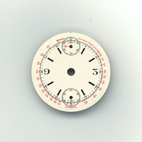 Chronographen-Zifferblatt Pierce Kaliber: 134 Durchmesser: 28,00mm 