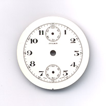 Chronographen-Zifferblatt Pierce Kaliber: 134 Durchmesser: 34,50mm 