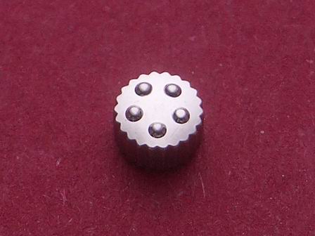 Eterna Krone in Stahl, wasserdicht Durchmesser: 4,52mm 