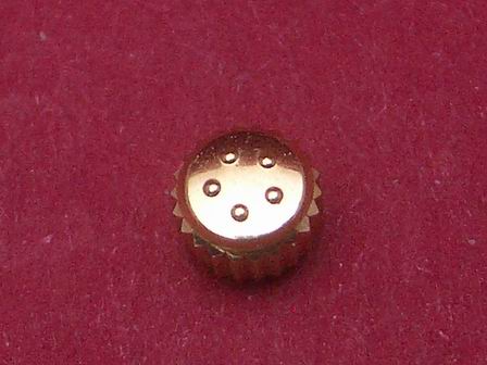 Eterna Krone in Doublé. Wasserdicht. Durchmesser: 4,45mm 