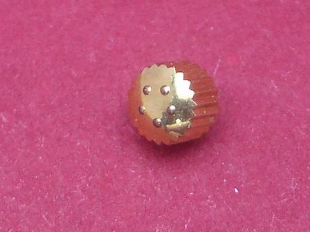 Eterna Krone in Doublé. Wasserdicht. Durchmesser: 4,03mm 