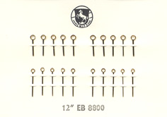 Herrenarmbanduhr-Zeiger gelb Blockform Kaliber: EB 8800 