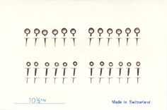 Herrenarmbanduhr-Zeiger rose Blattform Kaliber: BFG 800 