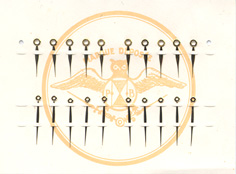 Herrenarmbanduhr-Zeiger rose Blattform 