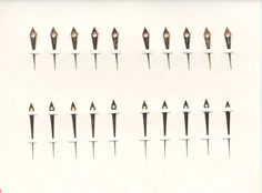 Herrenarmbanduhr-Zeiger rose Dauphine 