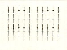 Zentralsekundenzeiger gelb 