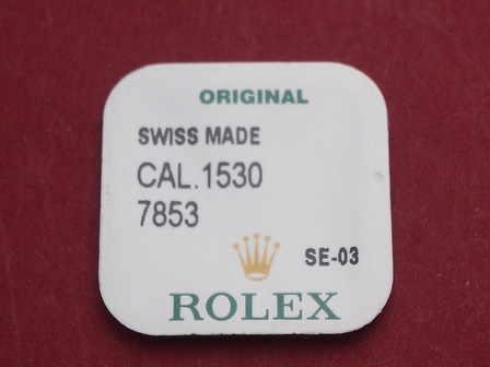 Rolex 1530-7853 Schraube für Unruhbrücke, Federhausbrücke, Räderwerkbrücke lang  1520, 1525, 1530,1535, 1555, 1556, 1560, 1565, 1565GMT, 1570, 1575, 1575GMT, 1580 