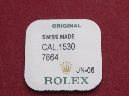 Rolex 1530-7864 Unruhwelle Spiralrollenansatz 0,53mm Eine Unruhwelle aus einer Großpackung 