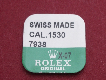 Rolex 1530-7938 1 Feder für Steinfutter für Hemmungsrad-oben-unten Kaliber 1520, 1525, 1530, 1535, 1555, 1556, 1560, 1565, 1570, 1575, 1580 