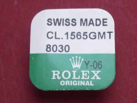 Rolex 1565GMT-8030 Minutenrad mit Minutenrohr 