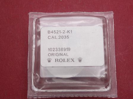 Rolex  2035-4521-2-K1 Datumsscheibe weiss Datumsfenster bei der 3 