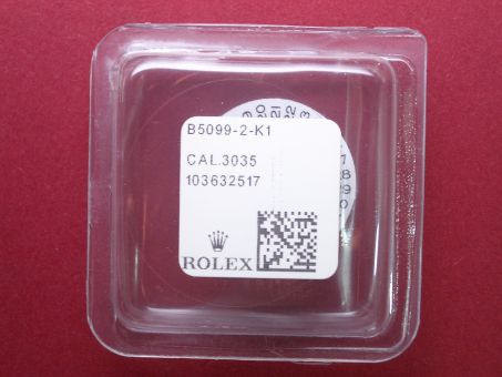 Rolex 3035-5099-2-K1 Datumanzeige, versilbert, Datum bei der 3 