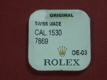 Rolex 1530-7869  Eine Aufzugswelle mit 0,9mm Gewinde für Kaliber 1520, 1525, 1530... 