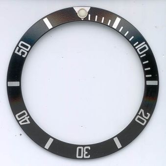 Einlage für Index Lünette passend auch für Uhren der Marke Rolex Ref. Nr: 14060, 14060/M 