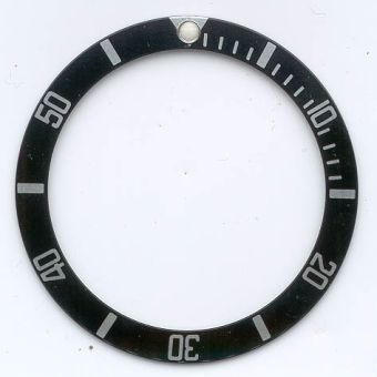 Einlage für Index Lünette passend auch für Uhren der Marke Rolex Ref. Nr: 16600, 16660 