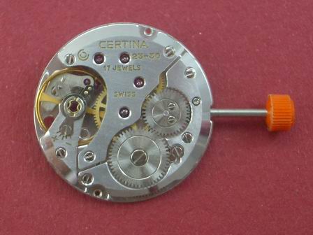 Uhrwerk Certina Cal. 23-30, Handaufzug 