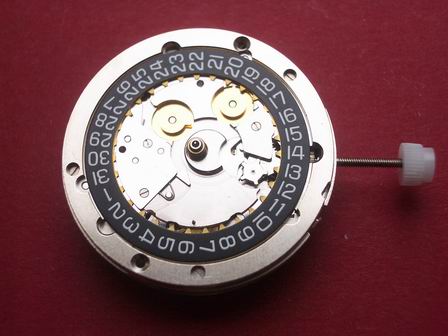 IWC Uhrwerk Cal. C.79320 schwarze Datumscheibe, Datum bei der 3 