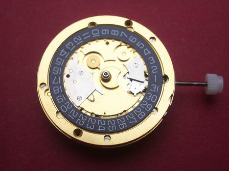 IWC Chronographen-Uhrwerk, Cal. C.7922, schwarze Datumscheibe, Datum bei der 3 (Uhrwerk nur im Vorabtausch) 