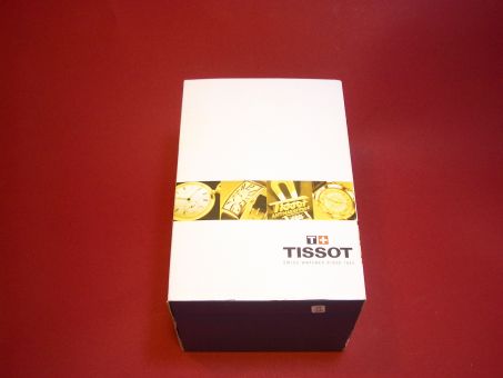 Tissot-Dose Box mit Collection Katalog 2004 als Zubehör 