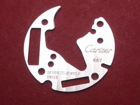 Cartier 687-1 E-Blockabdeckung für Kalbier 687 