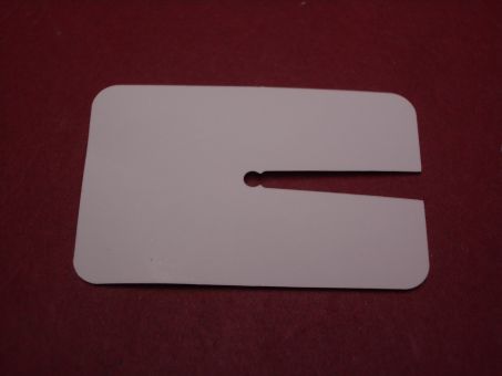 Zifferblattschutz aus Kunststoff, 25mm  28mm, Dicke 0,2mm, während Zeigerextraktion verwendbar zum Schutz vor Kratzern 