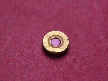 Omega 160 - Teile-Nr. 1329 - Oberer Deckstein mit Endstück für Unruh 