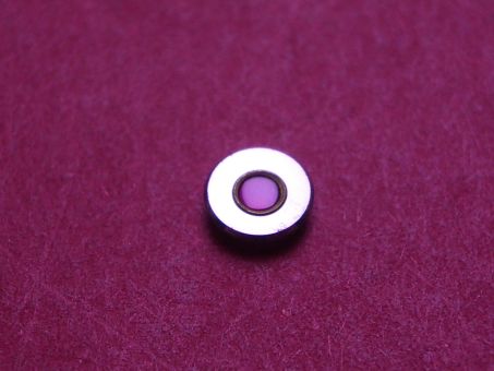 Omega 162 - Teile-Nr. 1329 - Oberer Deckstein mit Endstück für Unruh 